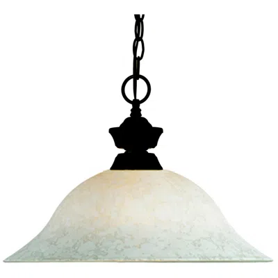 Z-lite Jaxon 16" Wide Bronze Bell Pendant Light