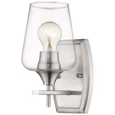 Z-lite Joliet 9 1/2" High Brushed Nickel Wall Sconce