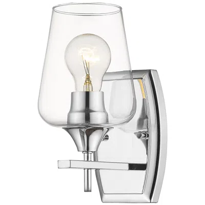 Z-lite Joliet 9 1/2" High Chrome Wall Sconce