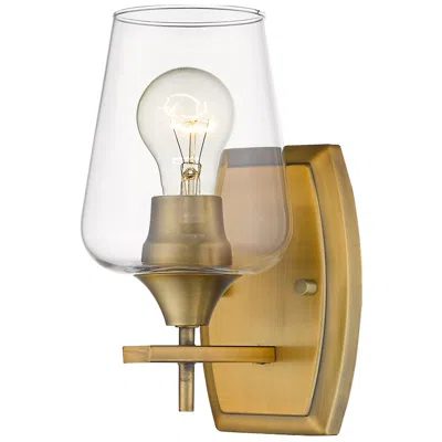 Z-lite Joliet 9 1/2" High Olde Brass Wall Sconce
