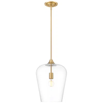 Z-lite Joliet By  12 Inch Burnished Brass 1 Light Pendant