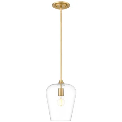 Z-lite Joliet By  9 Inch Burnished Brass 1 Light Pendant