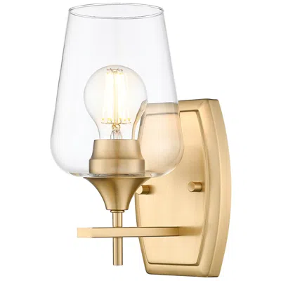 Z-lite Joliet By  Burnished Brass 1 Light Wall Sconce