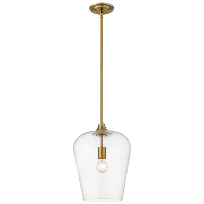 Z-lite Joliet By  Olde Brass 12 Inch 1 Light Pendant