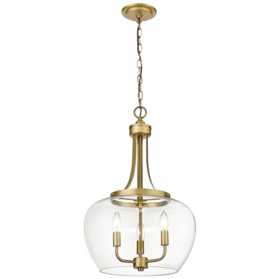 Z-lite Joliet By  Olde Brass 15.75 Inch 3 Light Pendant