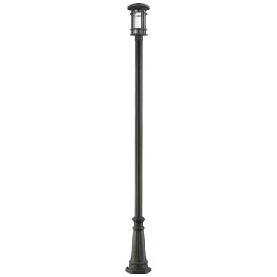 Z-lite Jordan 108 1/2"h Oil-rubbed Bronze Outdoor Post Light
