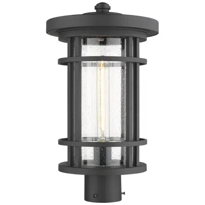 Z-lite Jordan 17 3/4" High Black Outdoor Post Light