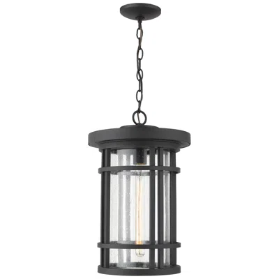 Z-lite Jordan 18 3/4" High Black Outdoor Hanging Light