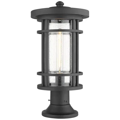 Z-lite Jordan 19 3/4" High Black Outdoor Pier Mount Light