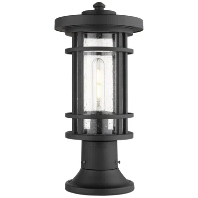 Z-lite Jordan By  Black 16.75 Inch 1 Light Outdoor Pier Mounted Fixture