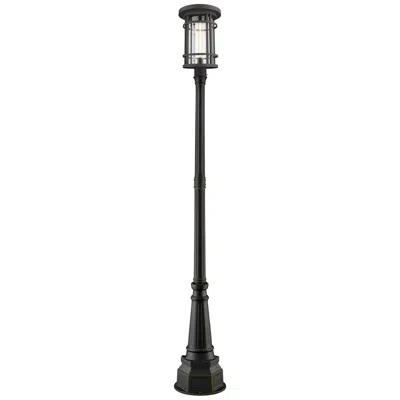 Z-lite Jordan By  Oil Rubbed Bronze 109.5 Inch 1 Light Post Mounted Fixture