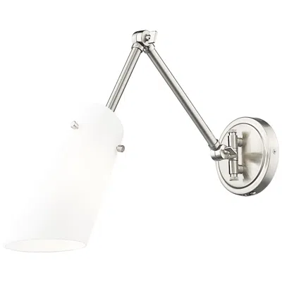 Z-lite Julia By  Brushed Nickel 1 Light Wall Sconce