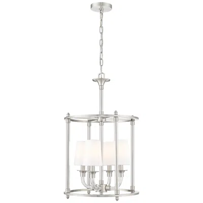 Z-lite Katerina By  Brushed Nickel 16 Inch 4 Light Chandelier