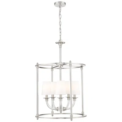 Z-lite Katerina By  Brushed Nickel 20 Inch 5 Light Chandelier