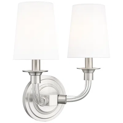 Z-lite Katerina By  Brushed Nickel 6.5 Inch 2 Light Wall Sconce