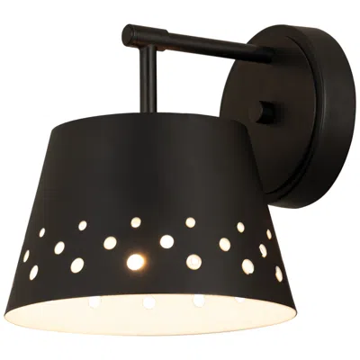 Z-lite Katie By  Matte Black 8 Inch 1 Light Wall Sconce