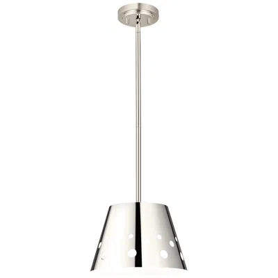Z-lite Katie By  Polished Nickel 12 Inch 1 Light Chandelier