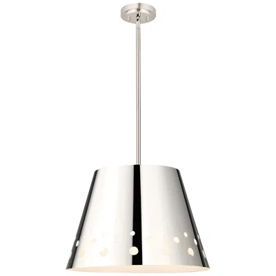 Z-lite Katie By  Polished Nickel 18 Inch 1 Light Chandelier