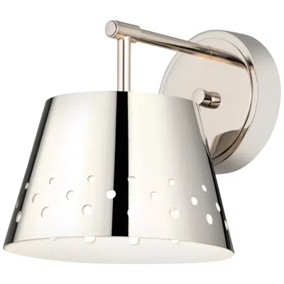 Z-lite Katie By  Polished Nickel 8 Inch 1 Light Wall Sconce
