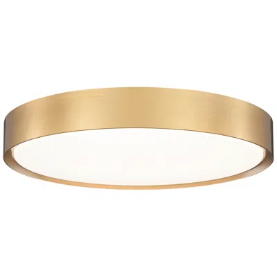 Z-lite Kawan 20" Wide Modern Gold Led Ceiling Light