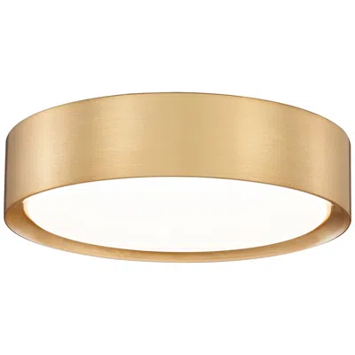 Z-lite Kawan By  Modern Gold Led 12 Inch 1 Light Flush Mount