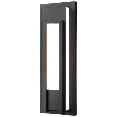 Z-lite Keaton 24" High Black Led Outdoor Wall Light