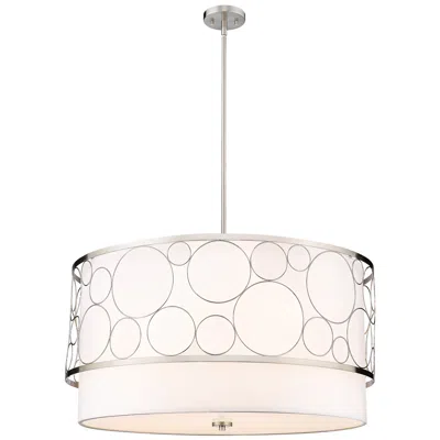 Z-lite Kendall By  Brushed Nickel 32 Inch 5 Light Pendant