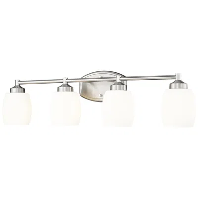Z-lite Kendrick By  Brushed Nickel 31.25 Inch 4 Light Vanity