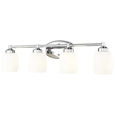 Z-lite Kendrick By  Chrome 31.25 Inch 4 Light Vanity