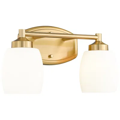 Z-lite Kendrick By  Luxe Gold 14.5 Inch 2 Light Vanity