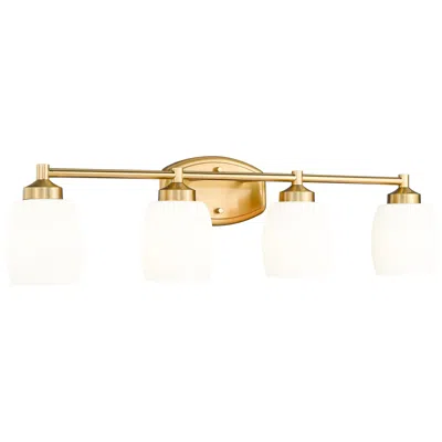Z-lite Kendrick By  Luxe Gold 31.25 Inch 4 Light Vanity