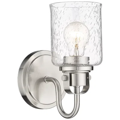 Z-lite Kinsley By  Brushed Nickel 5.25 Inch 1 Light Wall Sconce