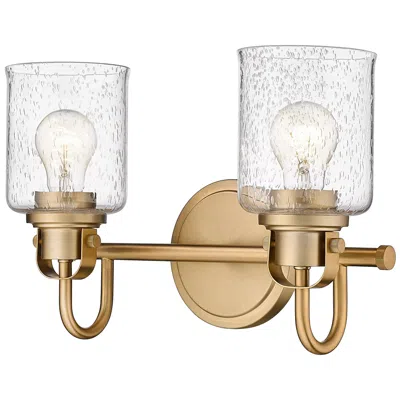 Z-lite Kinsley By  Heirloom Gold 14.5 Inch 2 Light Vanity