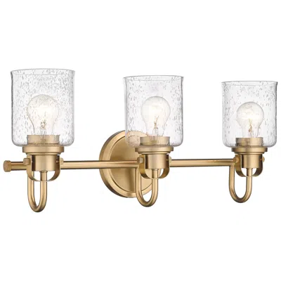 Z-lite Kinsley By  Heirloom Gold 3 Light Vanity