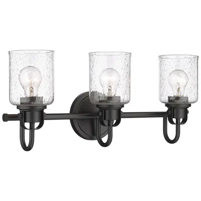 Z-lite Kinsley By  Matte Black 22 Inch 3 Light Vanity