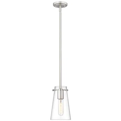 Z-lite Kira 5" Wide Brushed Nickel Mini Pendant
