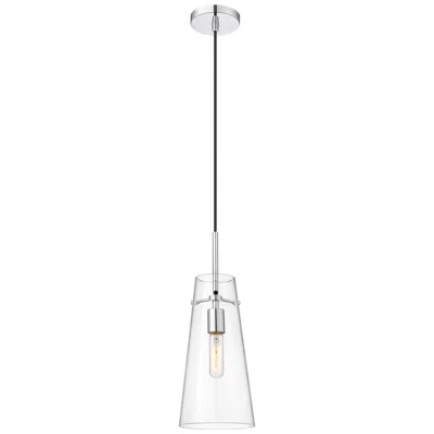 Z-lite Kira By  Chrome 1 Light Pendant