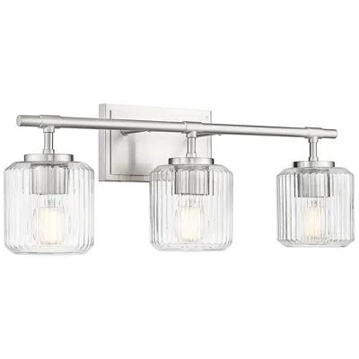 Z-lite Landon 24" Wide Brushed Nickel 3-light Bath Light