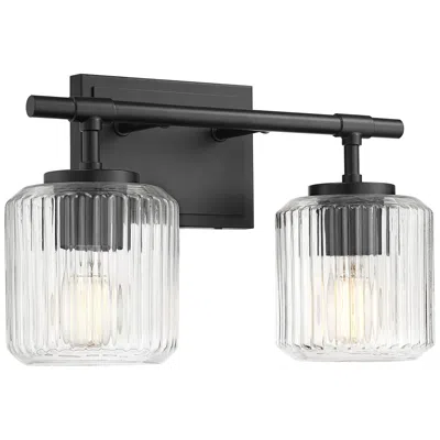 Z-lite Landon By  Matte Black 14 Inch 2 Light Vanity