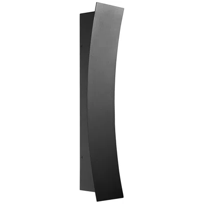 Z-lite Landrum 24" High Black Led Outdoor Wall Light