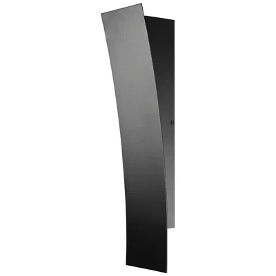 Z-lite Landrum By  Black 4.75 Inch Led 1 Light Outdoor Wall Sconce