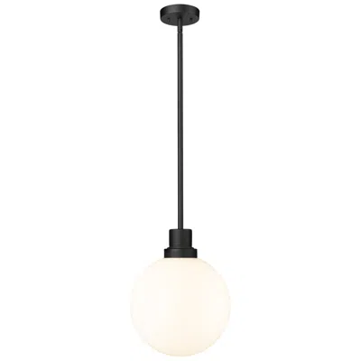 Z-lite Laurent 15" High Black Outdoor Hanging Light