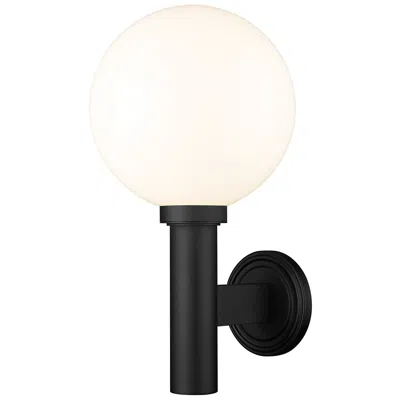 Z-lite Laurent 22 1/2" High Black Outdoor Wall Light