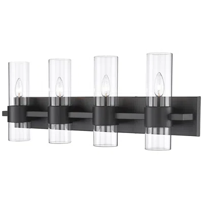 Z-lite Lawson 4 Light Vanity In Matte Black