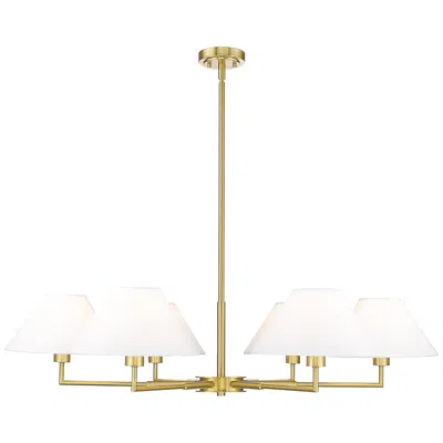 Z-lite Leila By  Luxe Gold 6 Light Chandelier