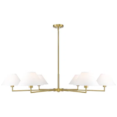 Z-lite Leila By  Luxe Gold 6 Light Chandelier