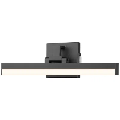 Z-lite Liam By  Matte Black 1 Light Vanity