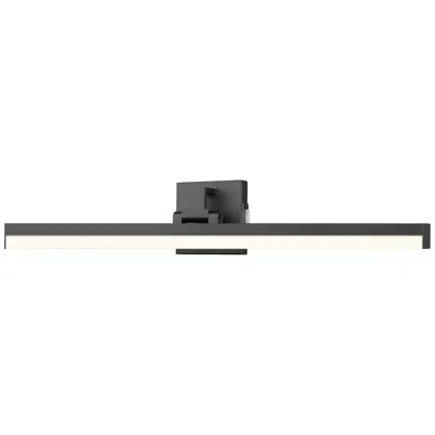 Z-lite Liam By  Matte Black 1 Light Vanity