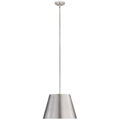 Z-lite Lilly By  Brushed Nickel 1 Light Pendant
