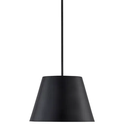 Z-lite Lilly By  Matte Black 1 Light Pendant